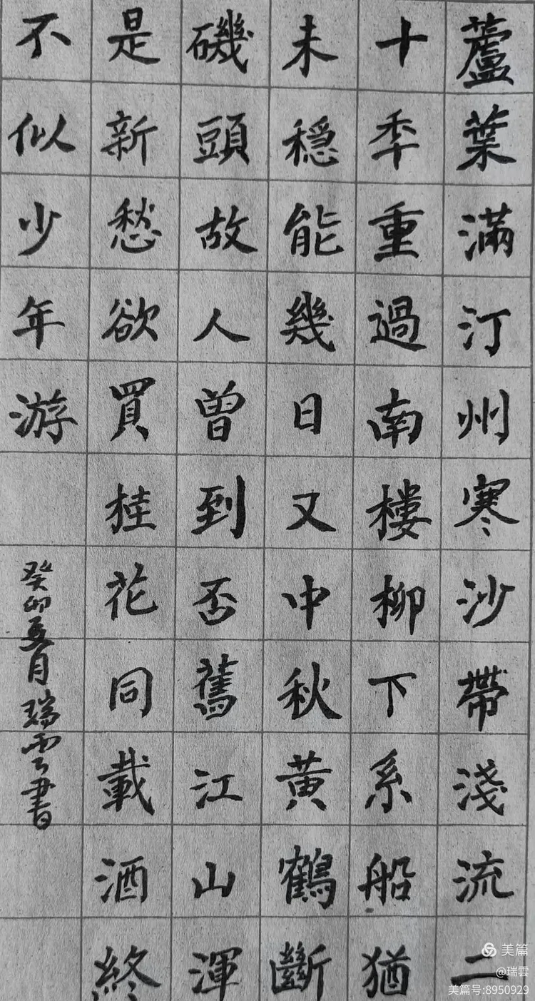 宋词三百首218 唐多令·芦叶满汀洲 刘过